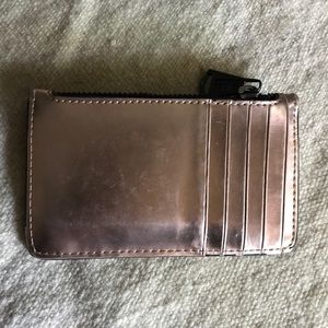 Melbourne Rose Gold Metallic Wallet